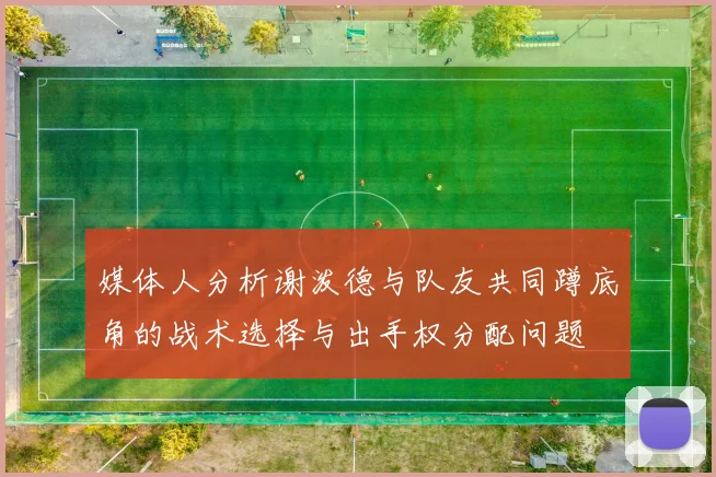 媒体人分析谢泼德与队友共同蹲底角的战术选择与出手权分配问题